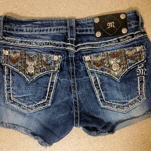 Miss Me Signature Jean Shorts